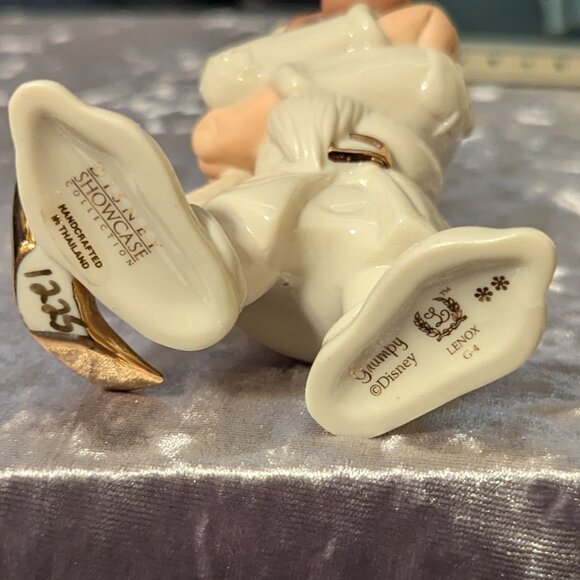 Retired Lenox Fine China "Grumpy" Figurine from the Movie Snow White - Picture 12 of 16